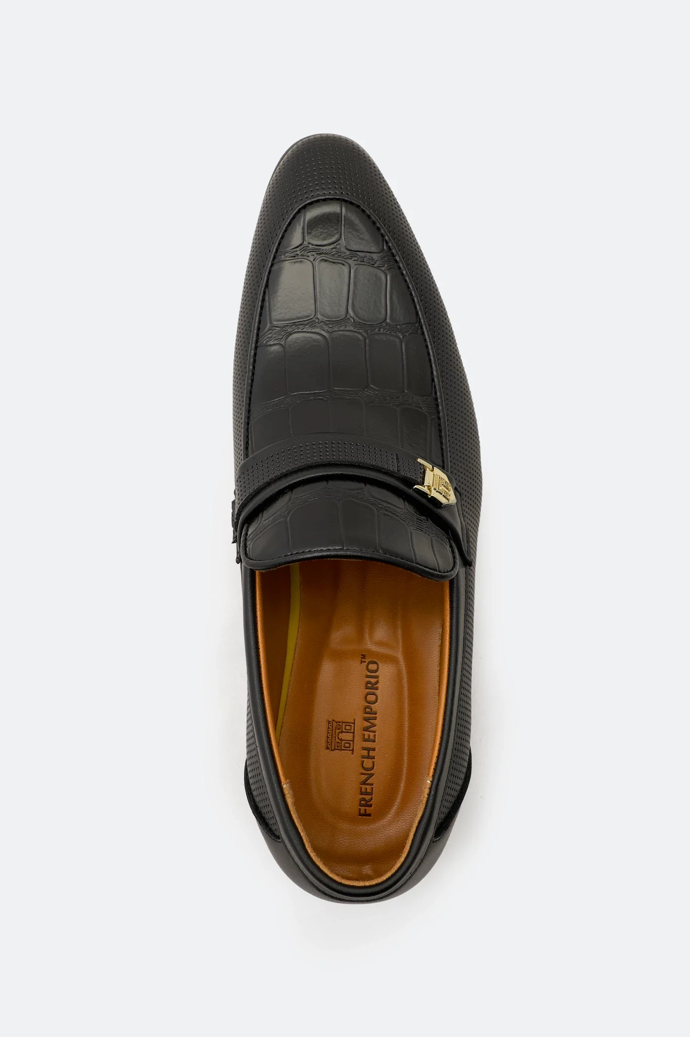 Black Formal Moccassins Shoes - Image 3