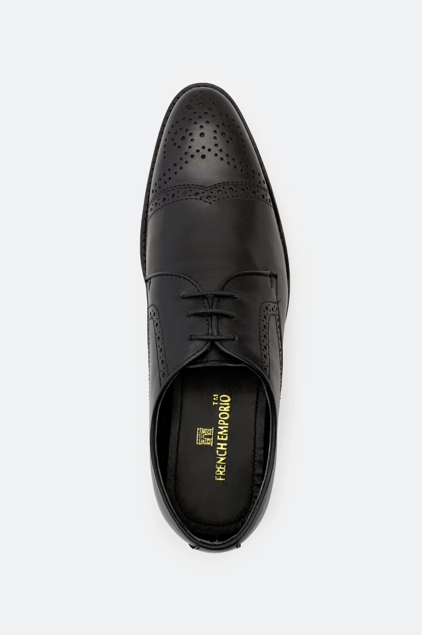 Black Formal Shoes For Men - Image 3