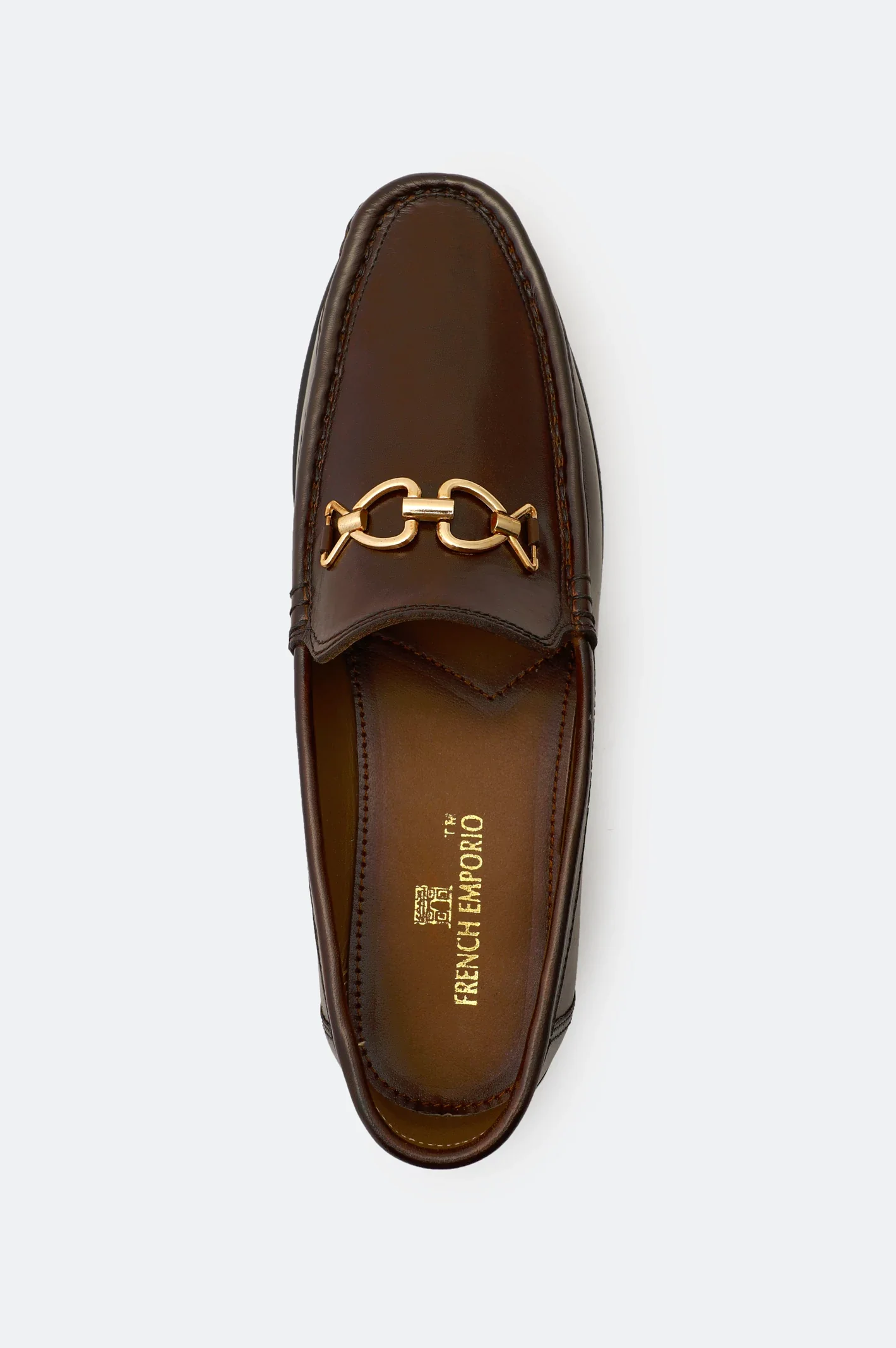Brown Moccasins Formal Shoes - Image 3