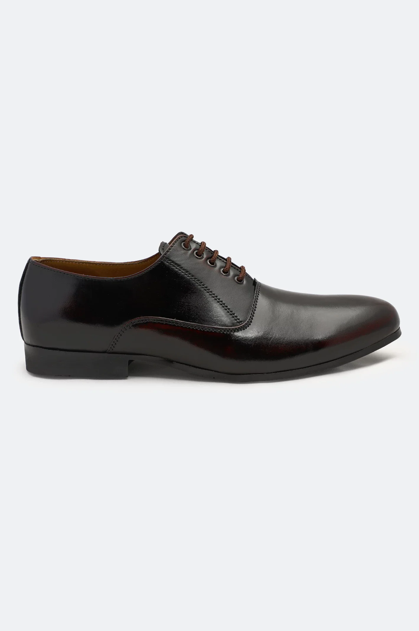 Brown Oxford Lace Up Formal Shoes - Image 2