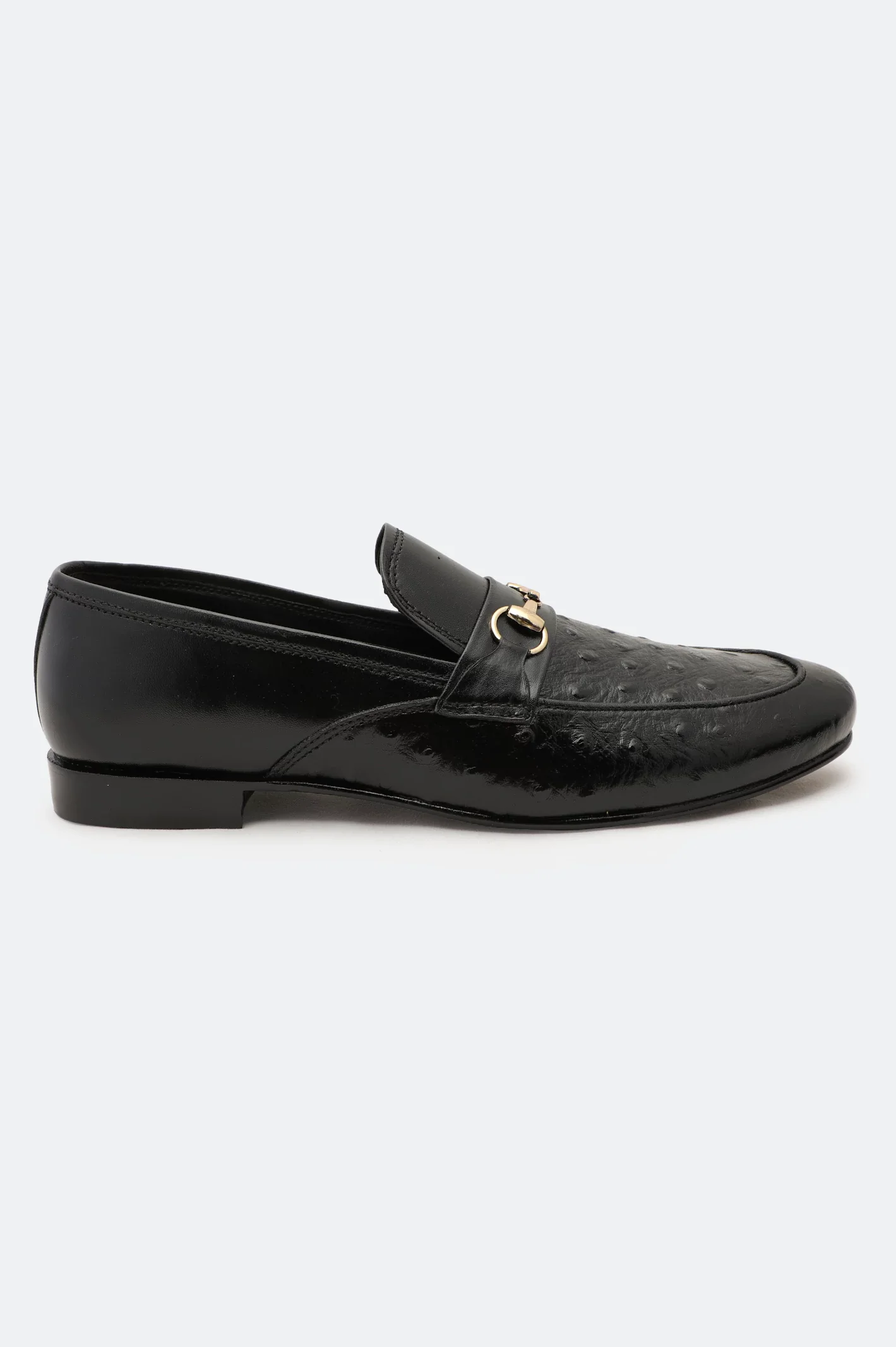Black Moccasins Formal Shoes - Image 2