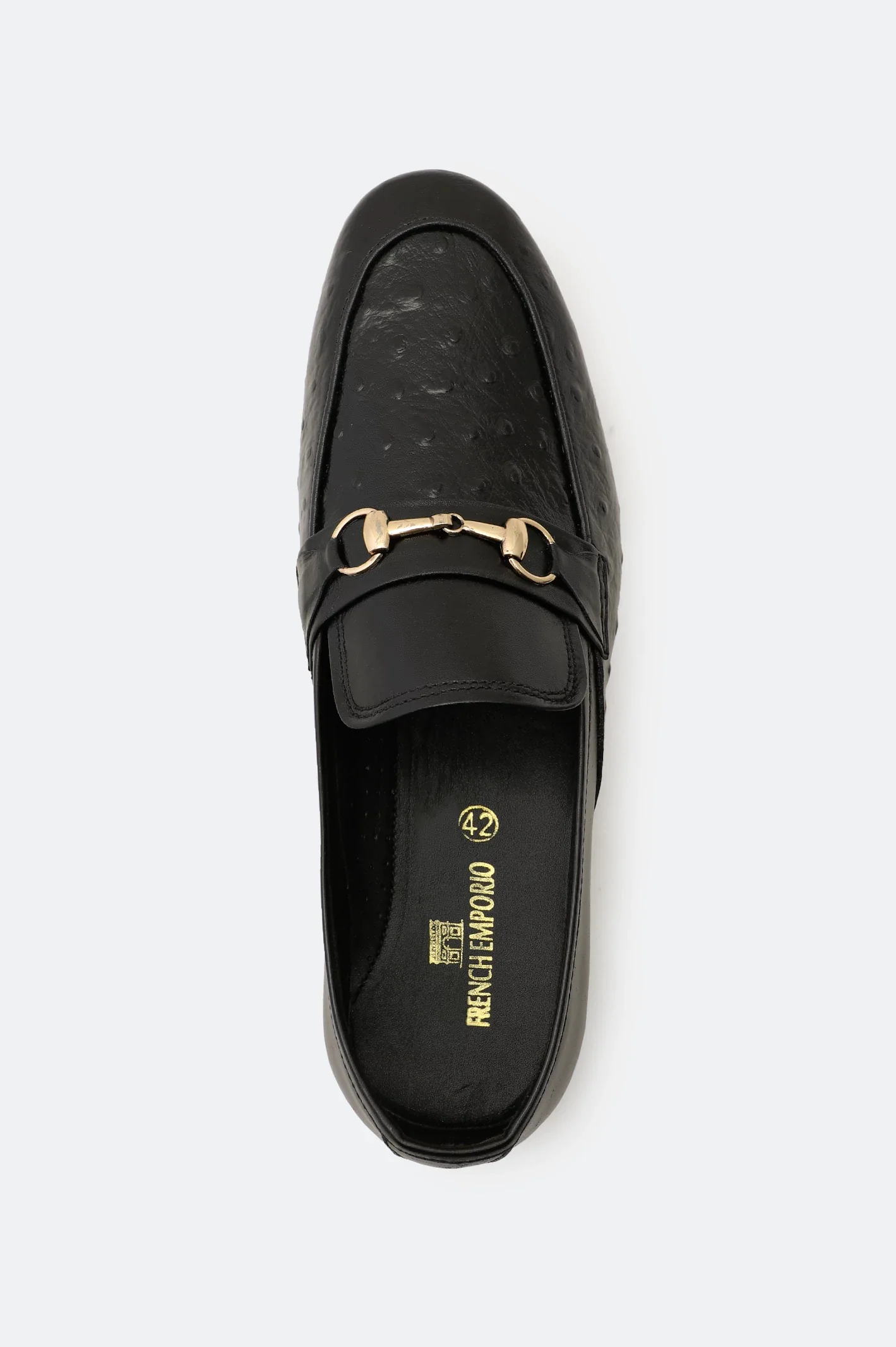Black Moccasins Formal Shoes - Image 3