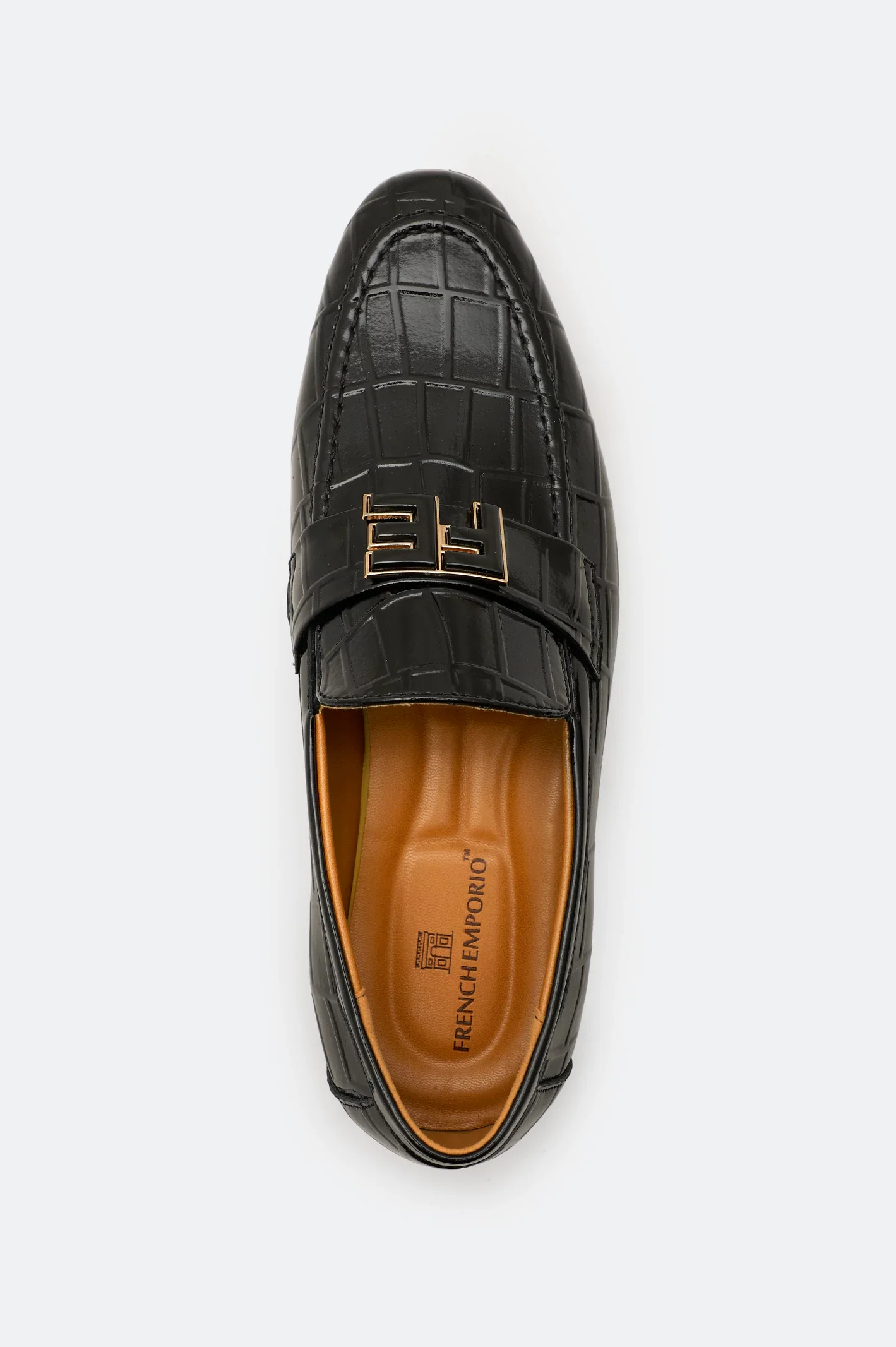 Black Formal Moccassins Shoes - Image 6