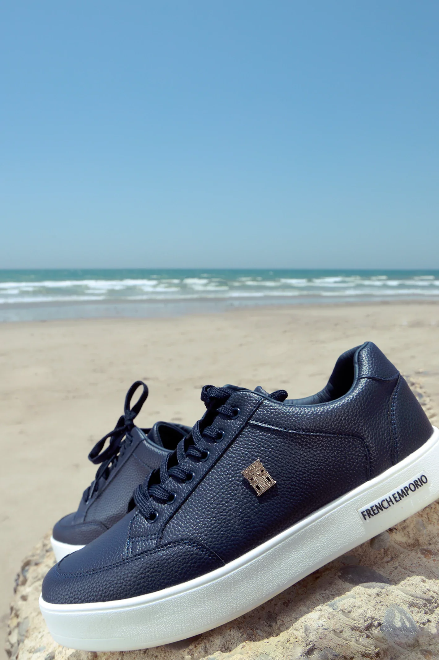 Navy Blue Men Casual Sneaker - Image 5