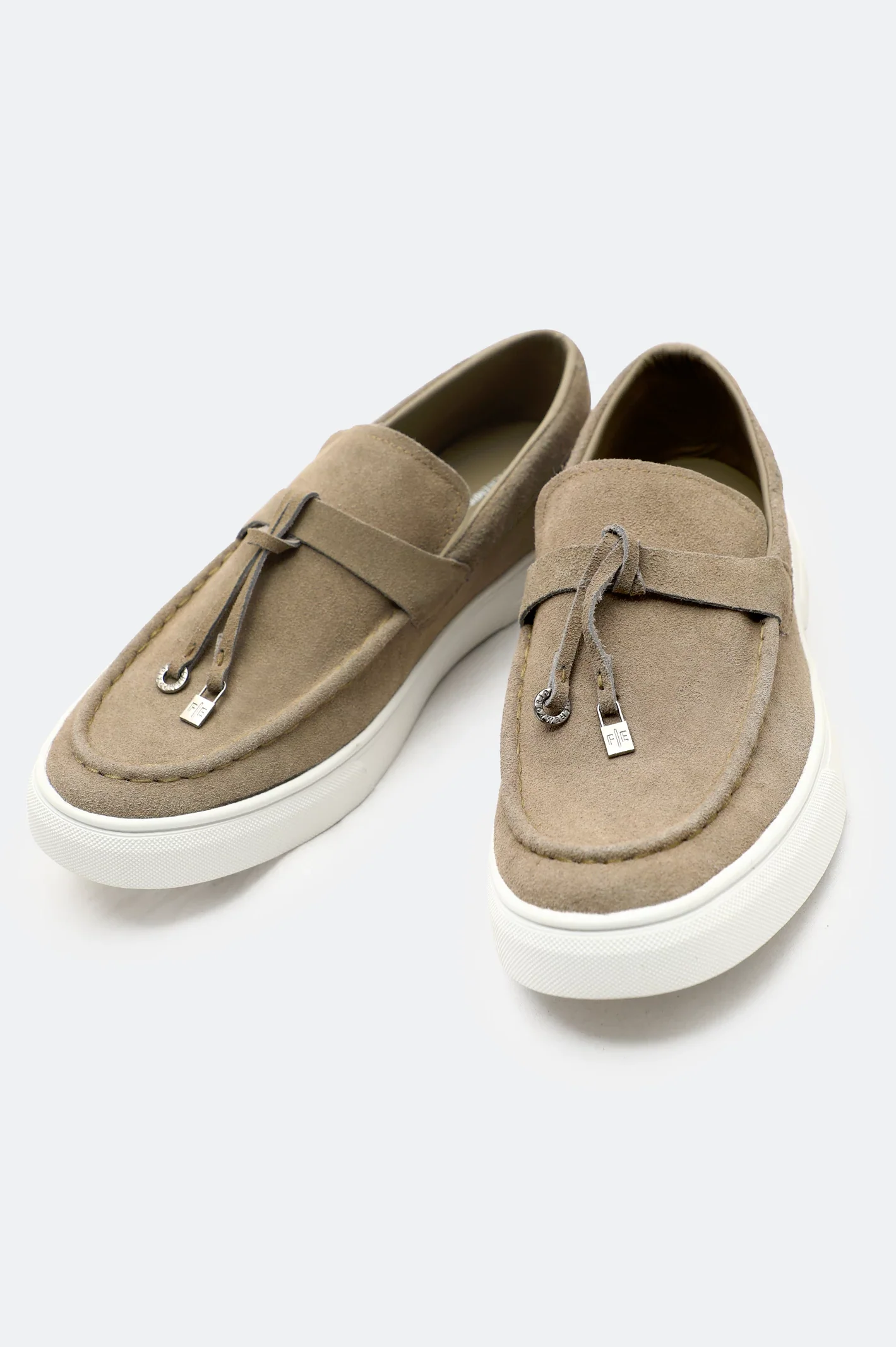 Suede Leather Tassel Loafers - Image 5