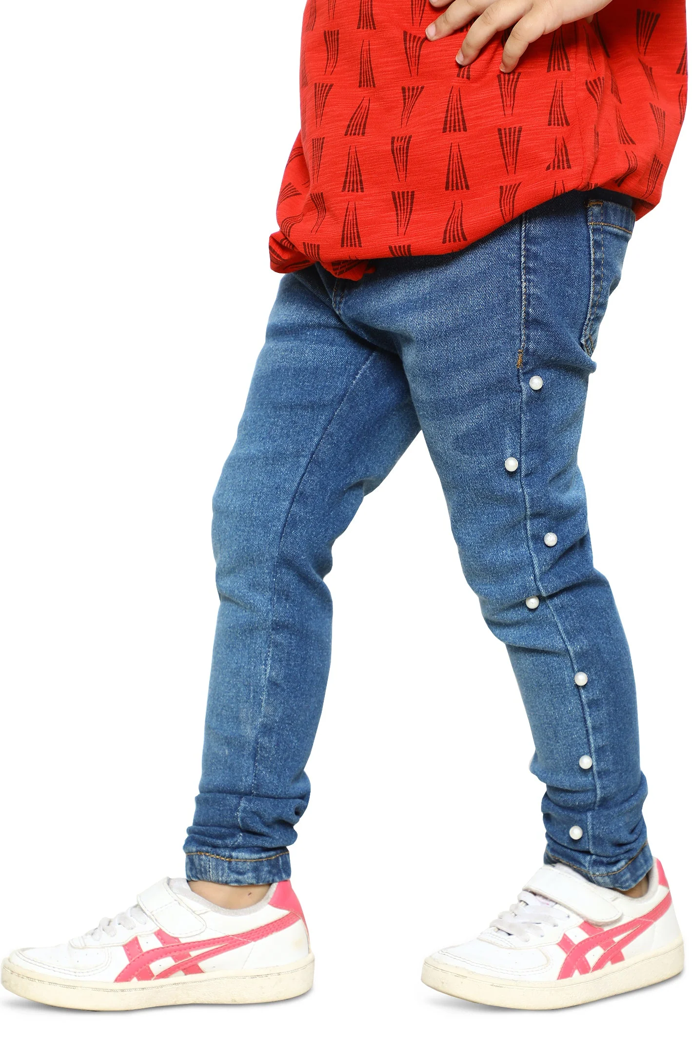 Trouser For Girls SKU: KGC-0246-BLUE - Image 2