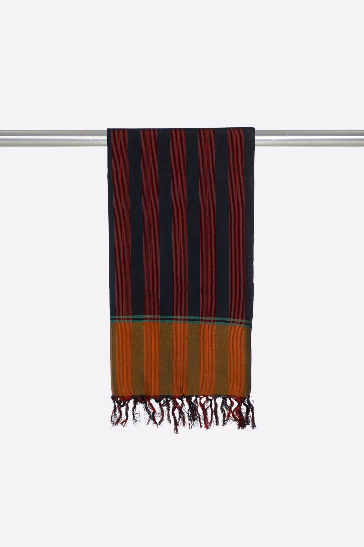 Maroon Crinkle Shiffon Dupatta