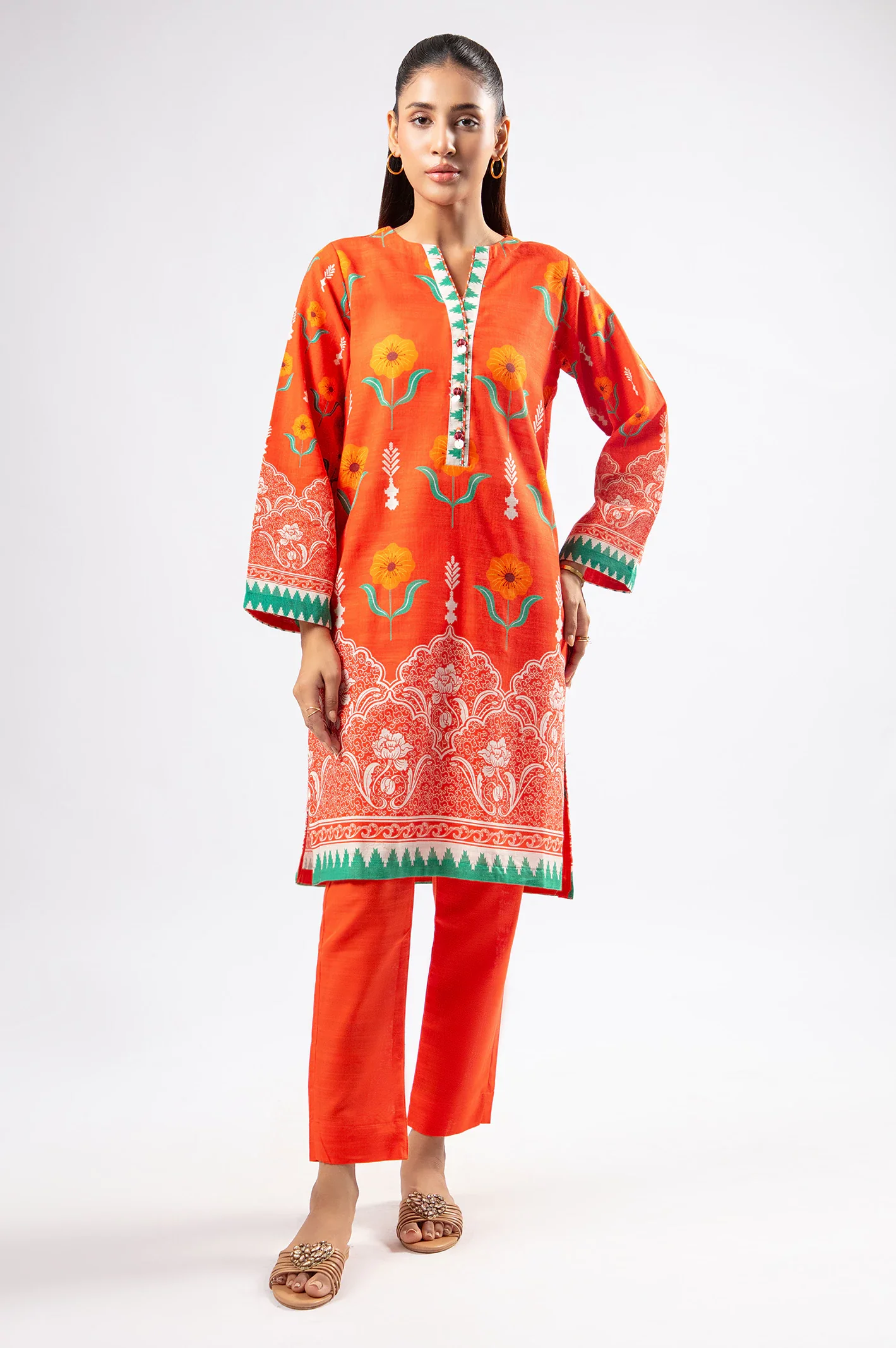 Rust Printed 2PC