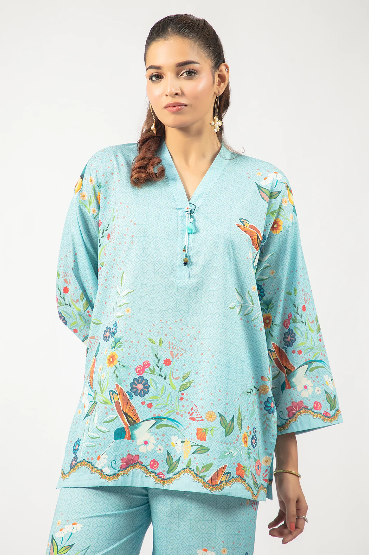 Blue Printed 2PC - Image 3