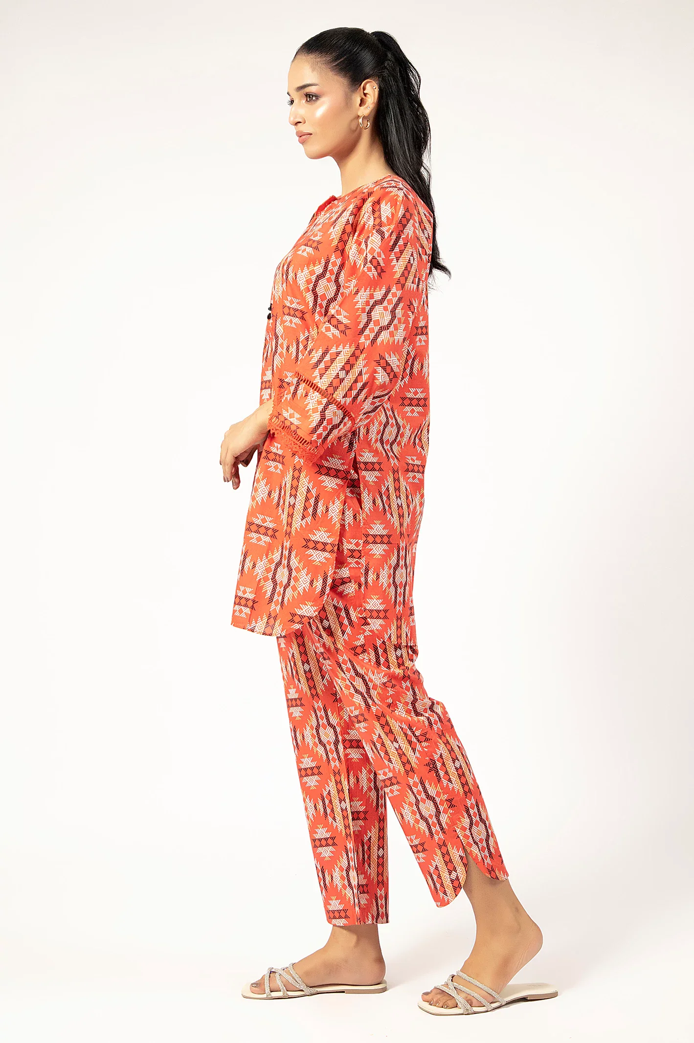 Red Printed 2PC - Image 3
