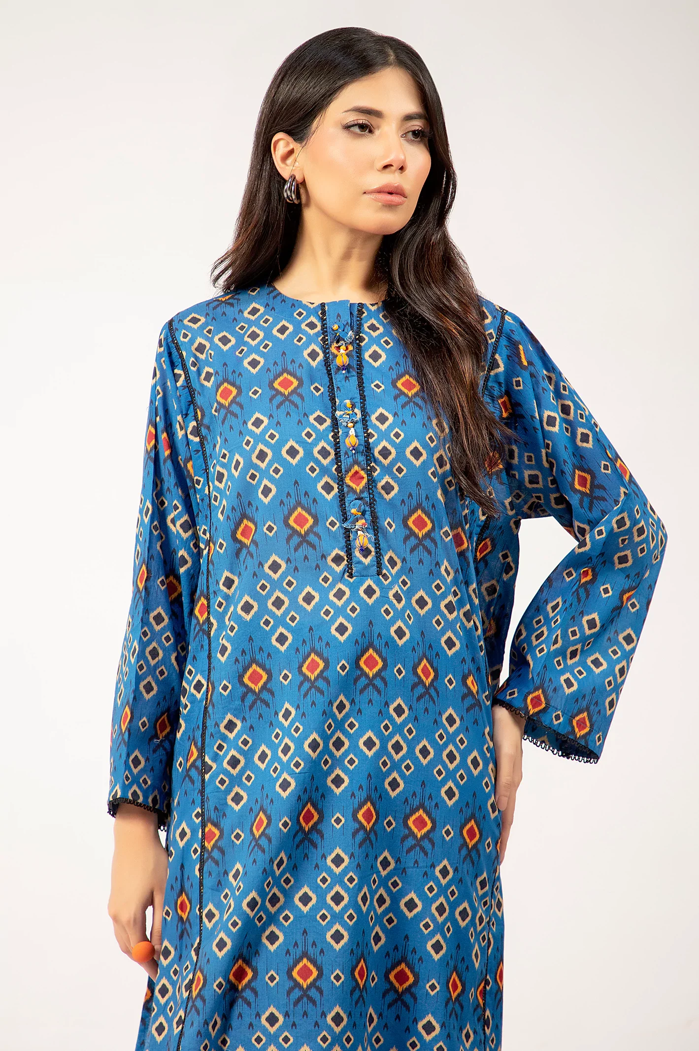 Blue Printed 2PC - Image 2