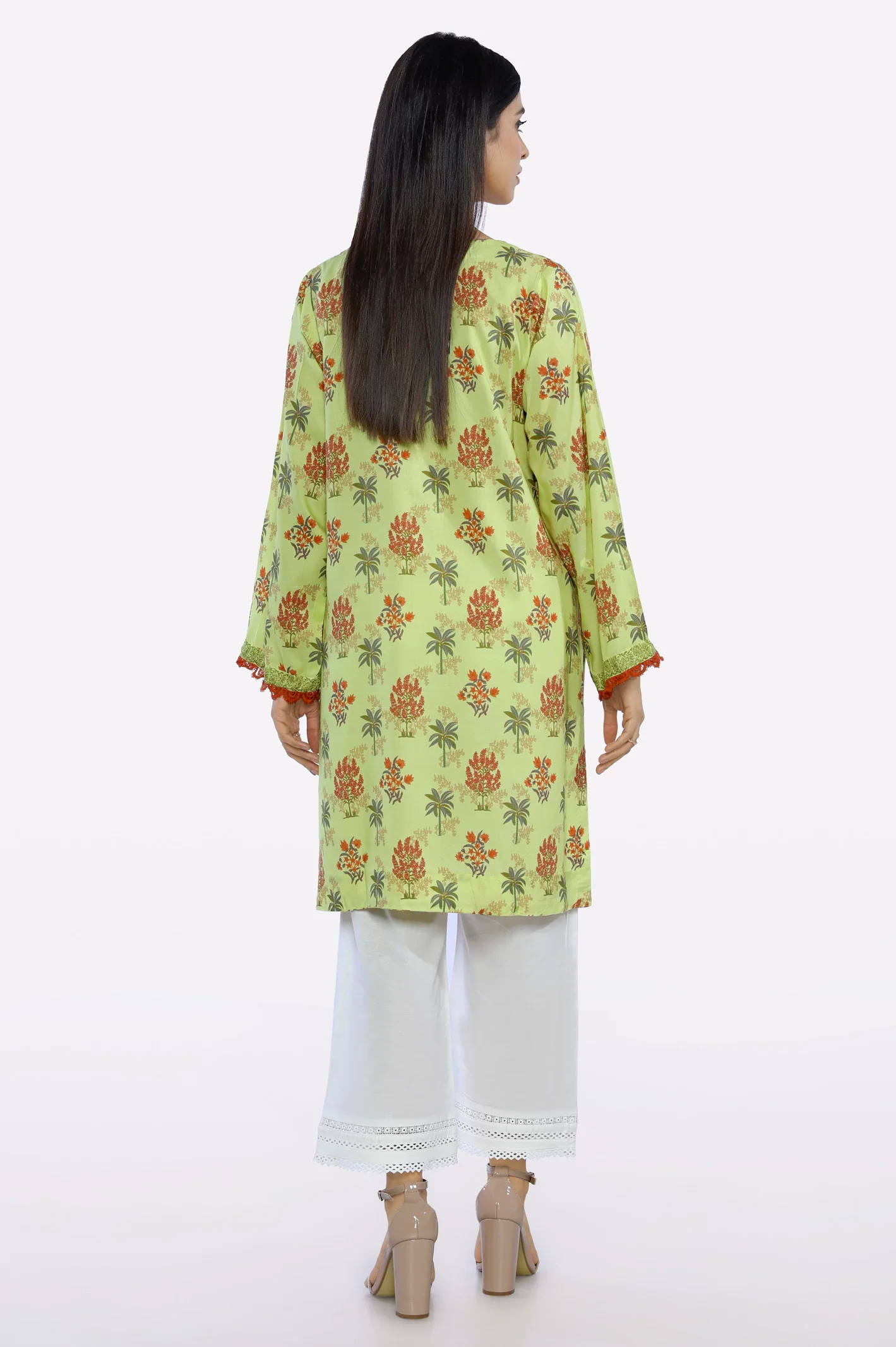 Lemon Printed Kurti - Image 5
