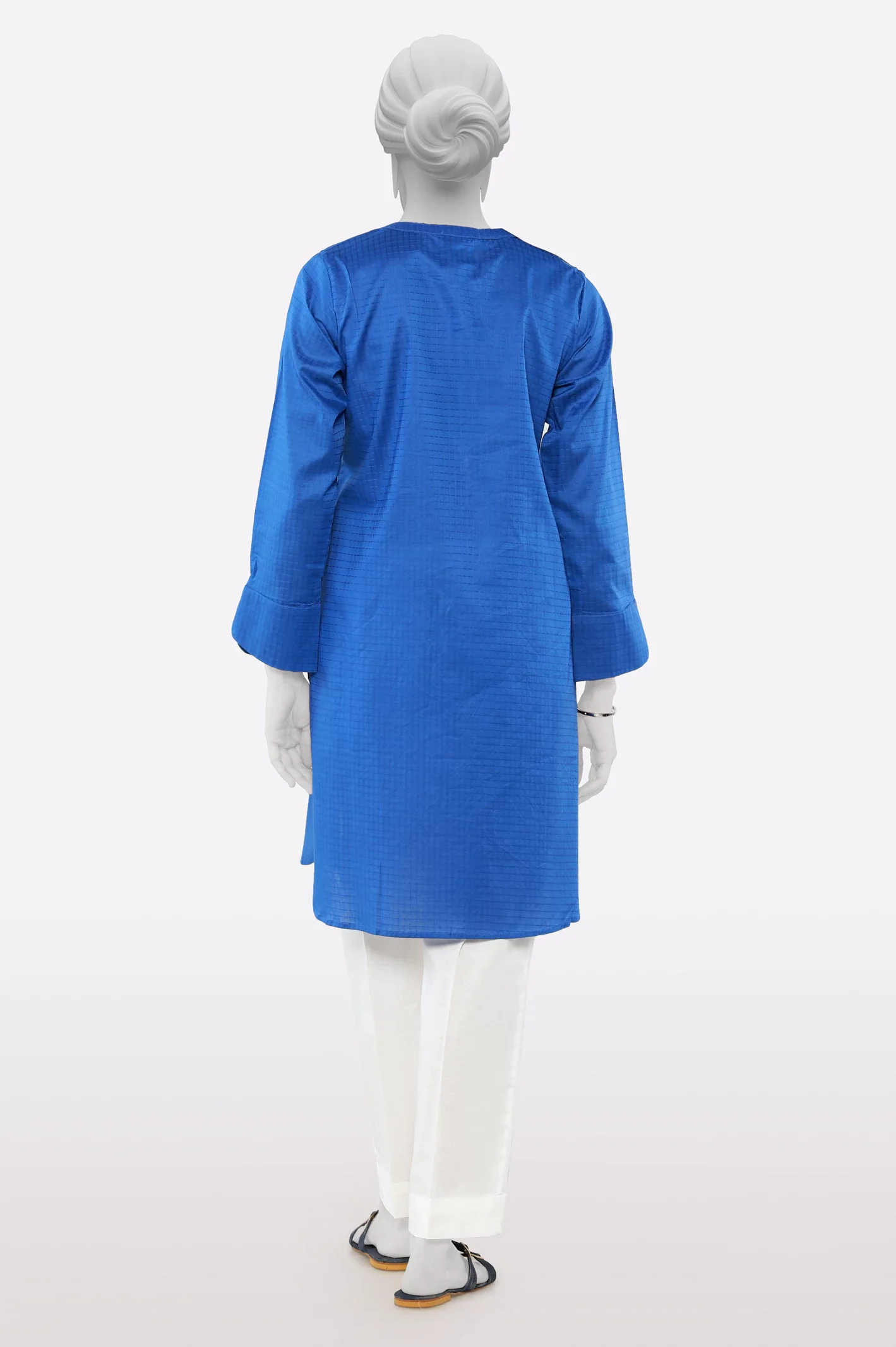 Blue Stylised Kurti - Image 3