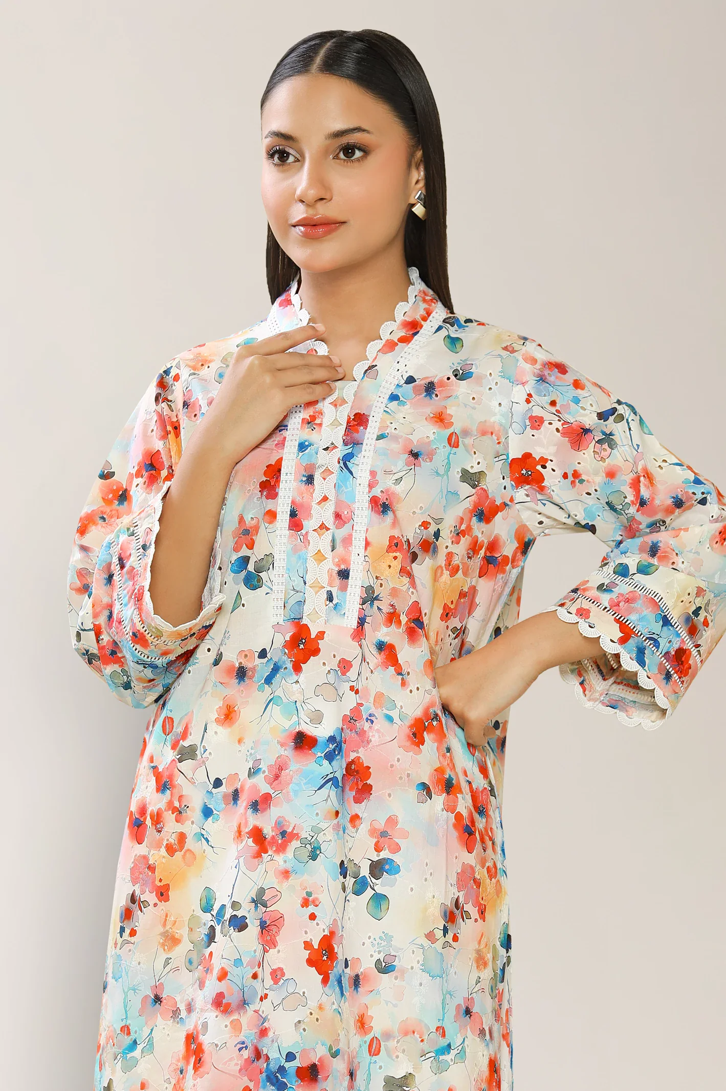 Embroidered Kurti - Image 2