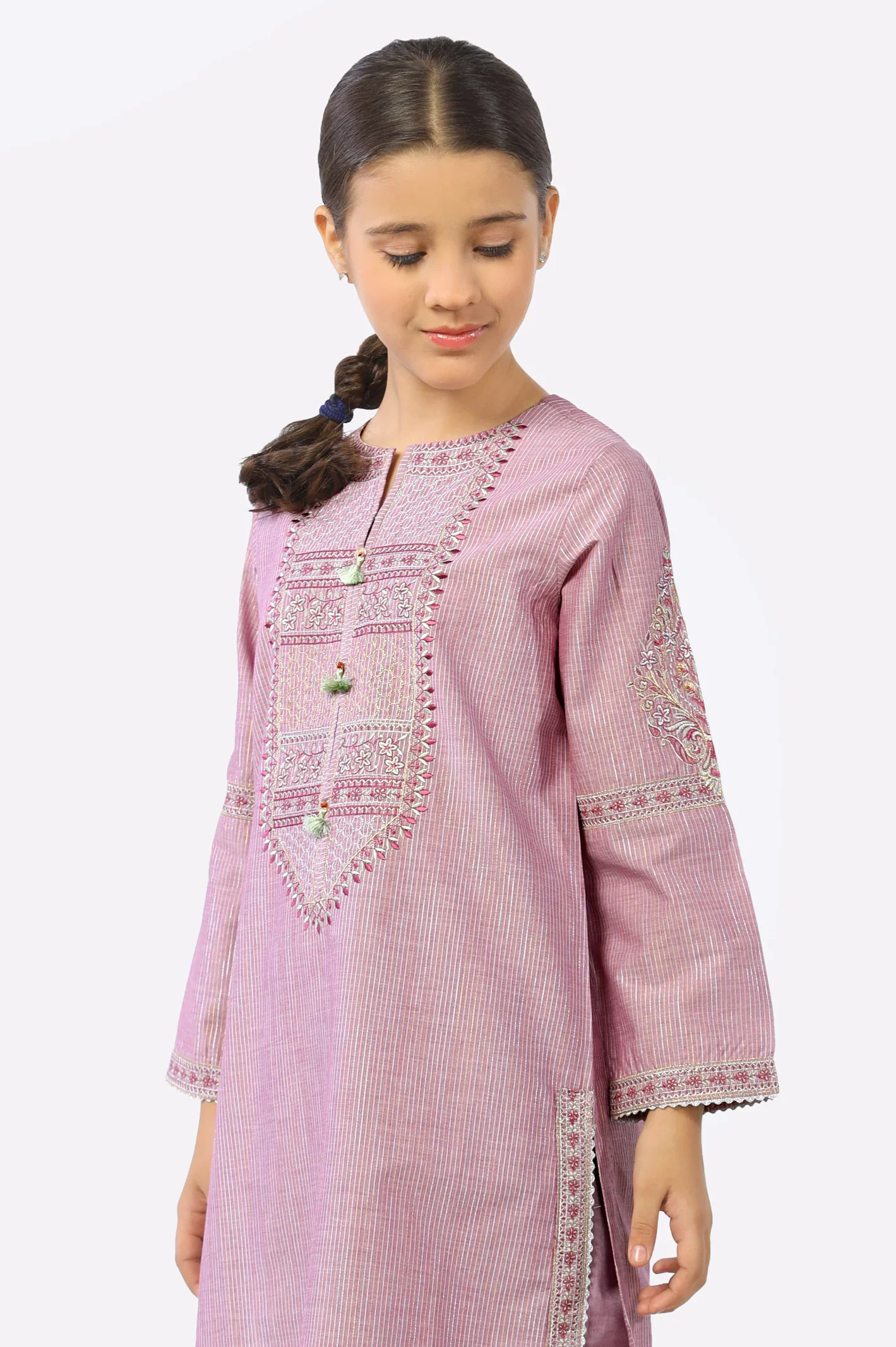 Embroidered Teens 2PC - Image 2