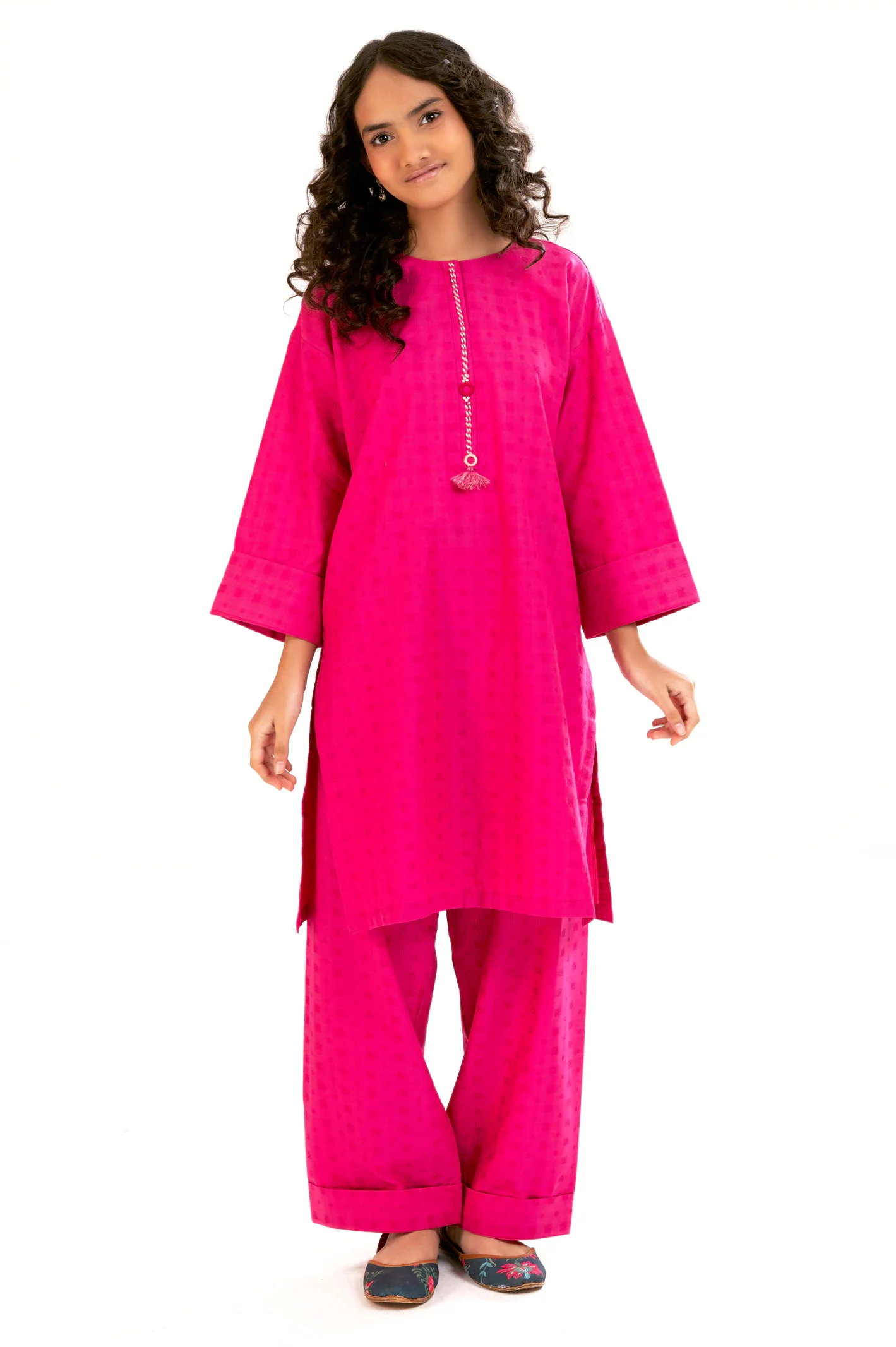 Pink Stylised Teens 2PC - Image 2