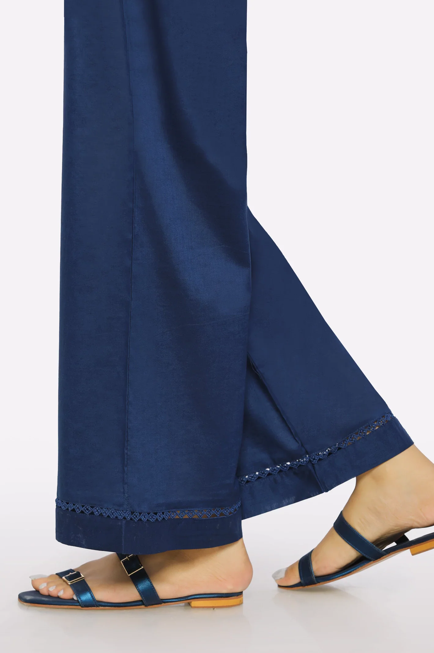 Navy Blue Plain Trouser - Image 2